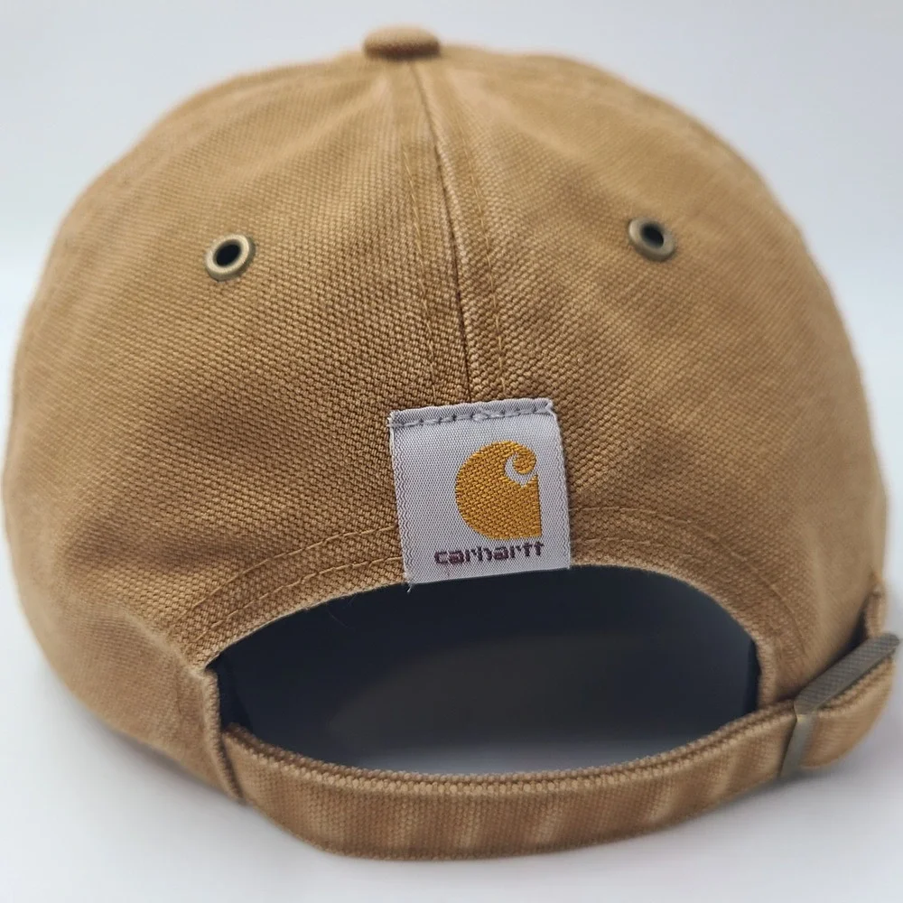 Las Vegas Raiders Hat Strapback Carhartt 47 Brand Brown NFL Oakland Canvas‎ Men
